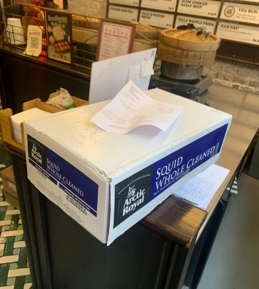 Seafood Delivery Chelsea - Frozen Squid Tube